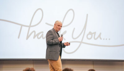 Dean O'Reilly presenting