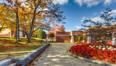 fall at UNE